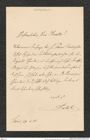 Nachlass Franz Steindachner, Brief von D. Sroitack an Franz Steindachner (29.04.1881), Inv.Nr. 503.01, Seite 1